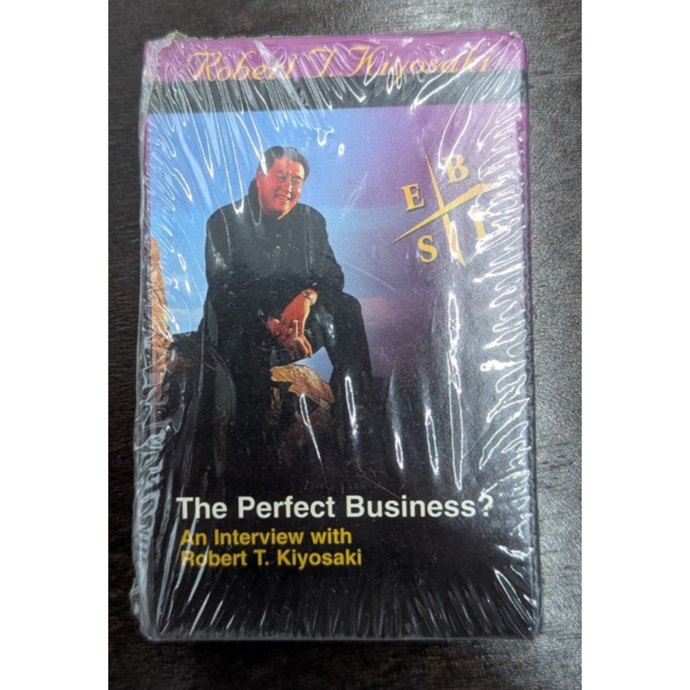 Robert T Kiyosaki Rich Dad Author: The Perfect Business? Interview Cassette Tape